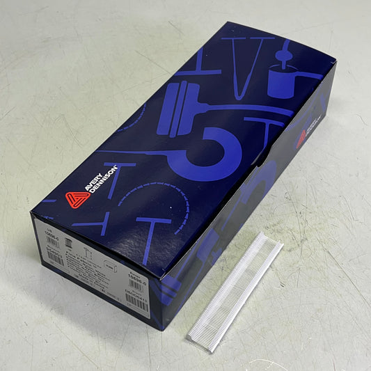 AVERY DENNISON (10,000 PACK) Fine Fabric Fasteners 0.55" White 10696-0