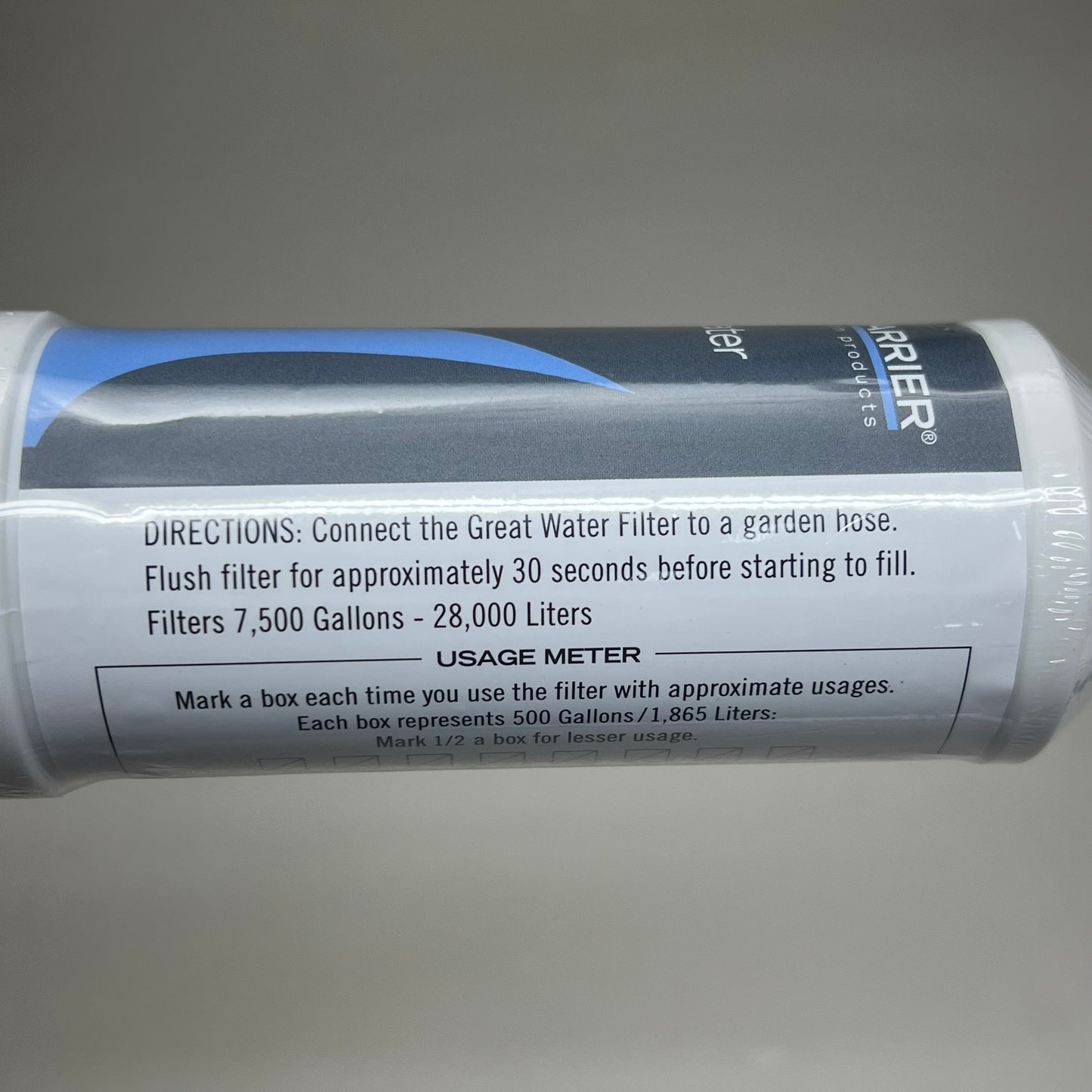 GREAT BARRIER Great Water Filter Attachment For Garden Hose Easy Assemble 5039