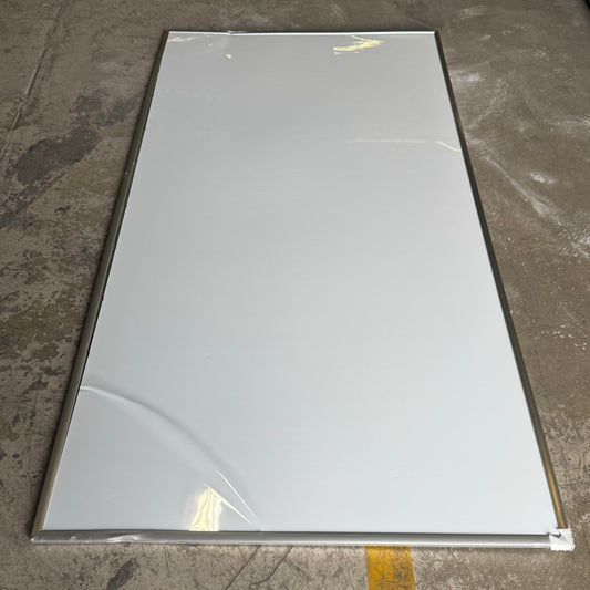 ZA@ UBRANDS Board With Aluminum Frame 2891U00-01 Sz 95”Lx47”H (AS-IS, Damage)