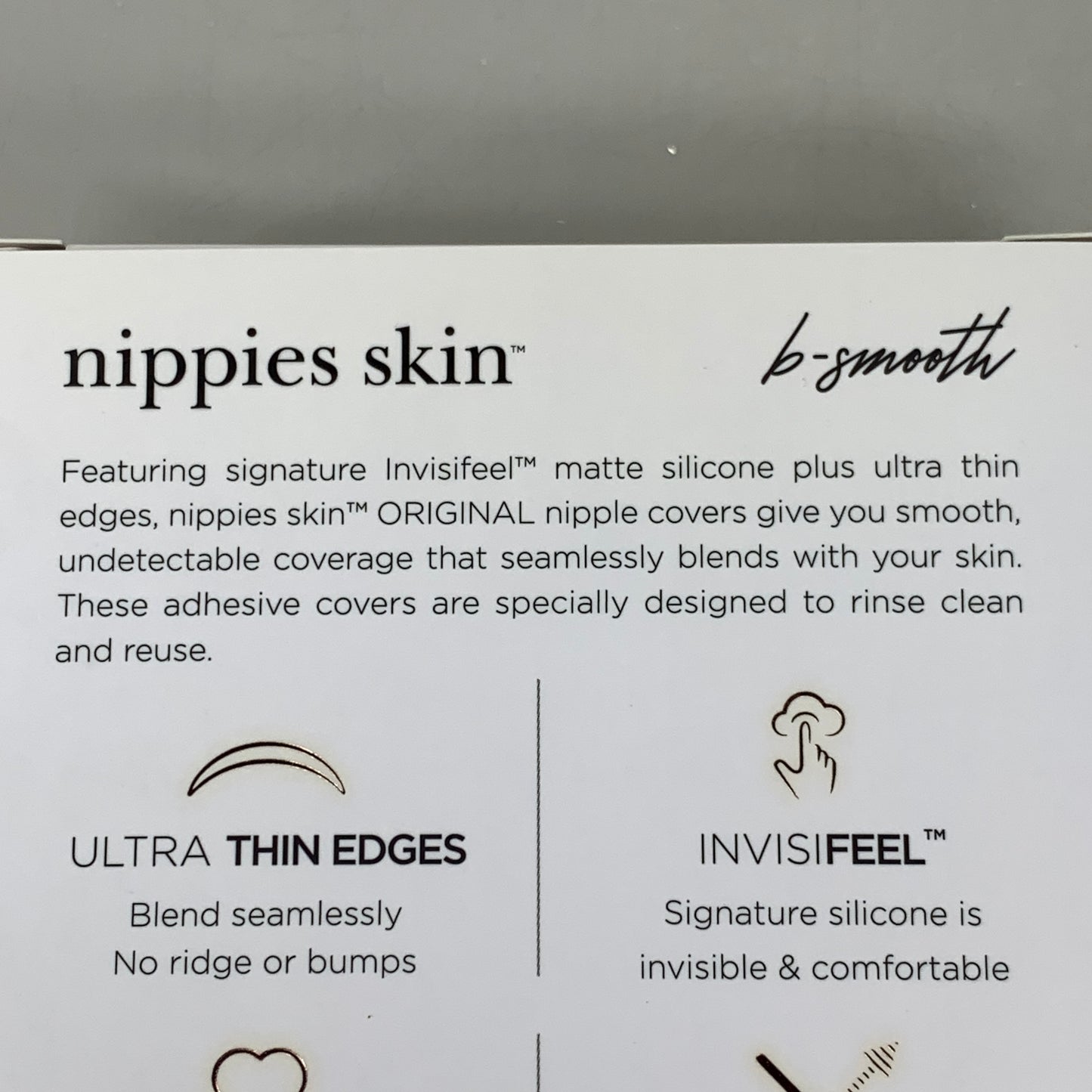 NIPPIES SKIN (2 PACK) Original Nipple Cover Smooth Coverage Caramel 1 Pair 1021