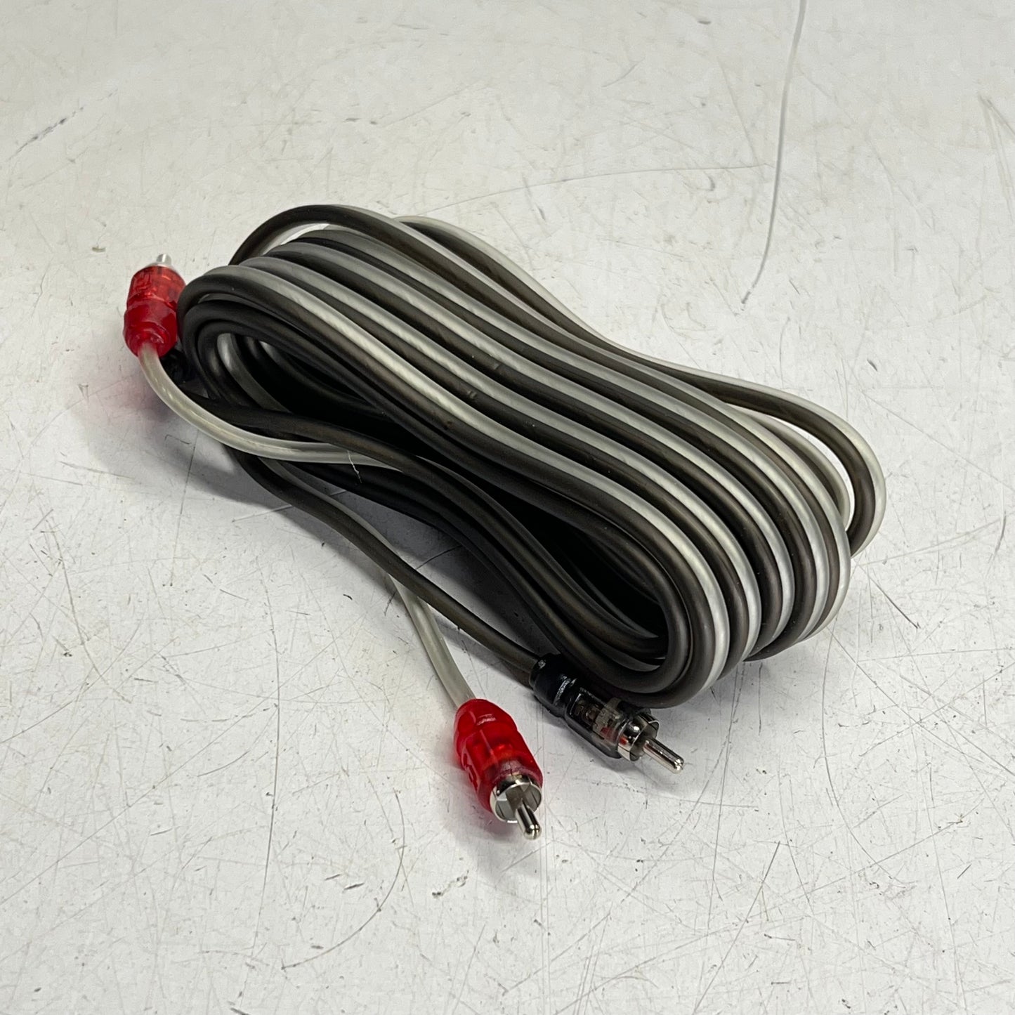 METRA Interconnect Rca Cable Stereo Audio Equipment 17' 2 CH Red/Black BY-RC17