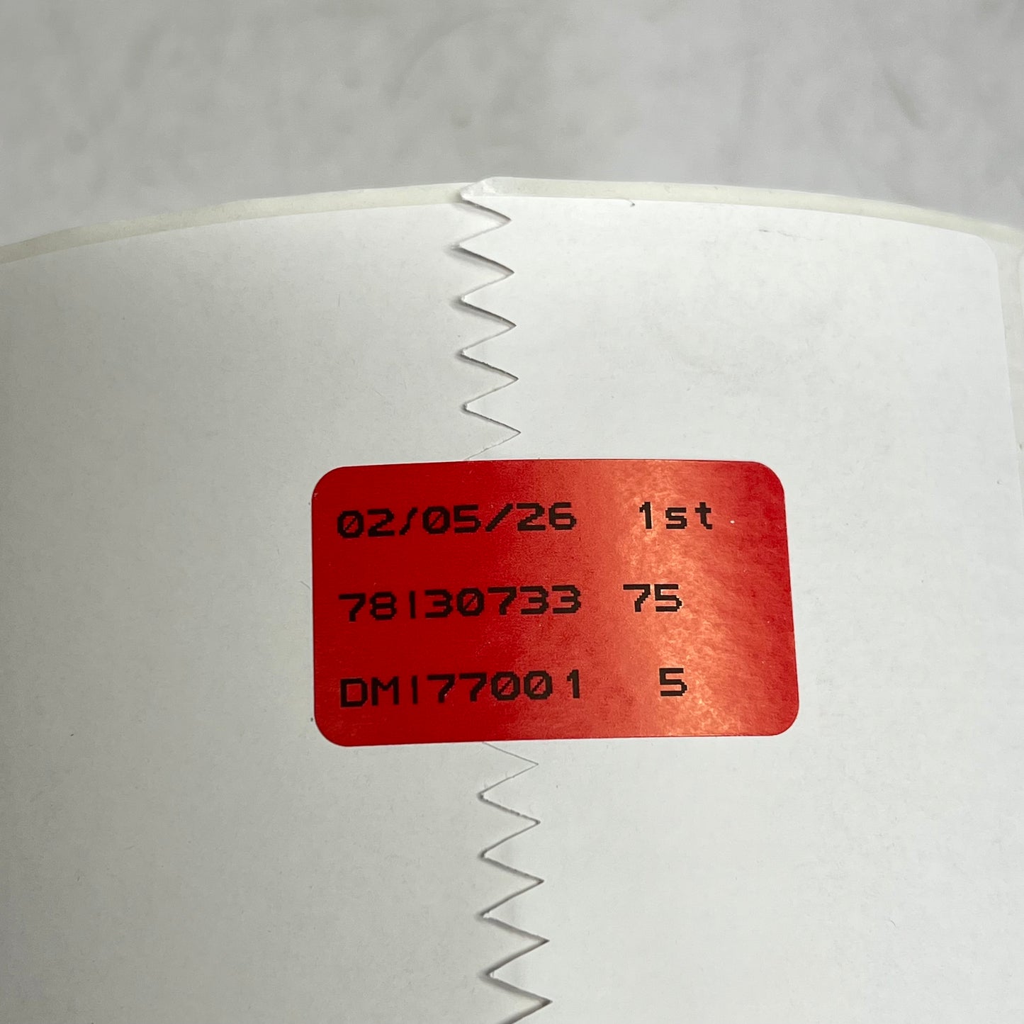 (4 PACK, 300 EACH) Thermal Shipping Demand Labels  3" Core 4"x8"  White DM177001