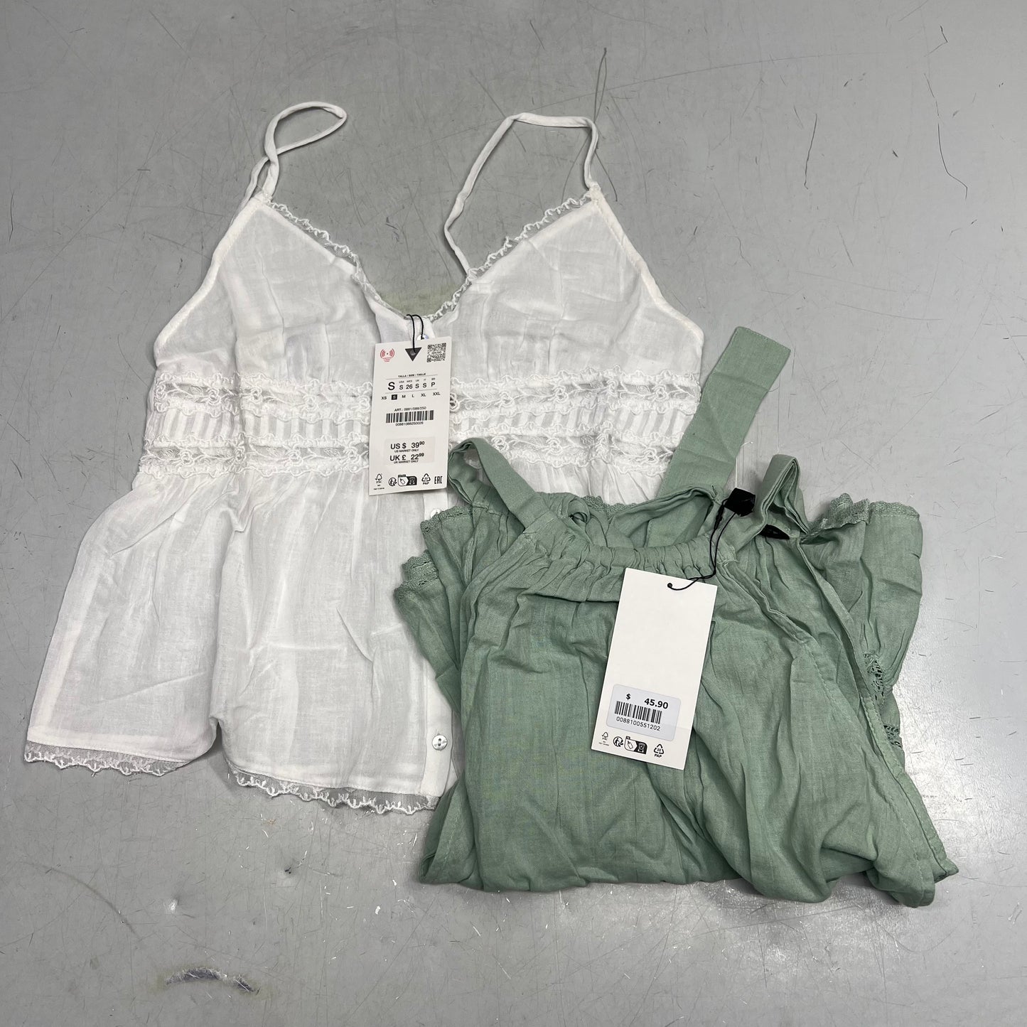 ZA@ ZARA Lot Of Assorted Clothing Dresses, Blouses & Bottoms Women's Sz S & M