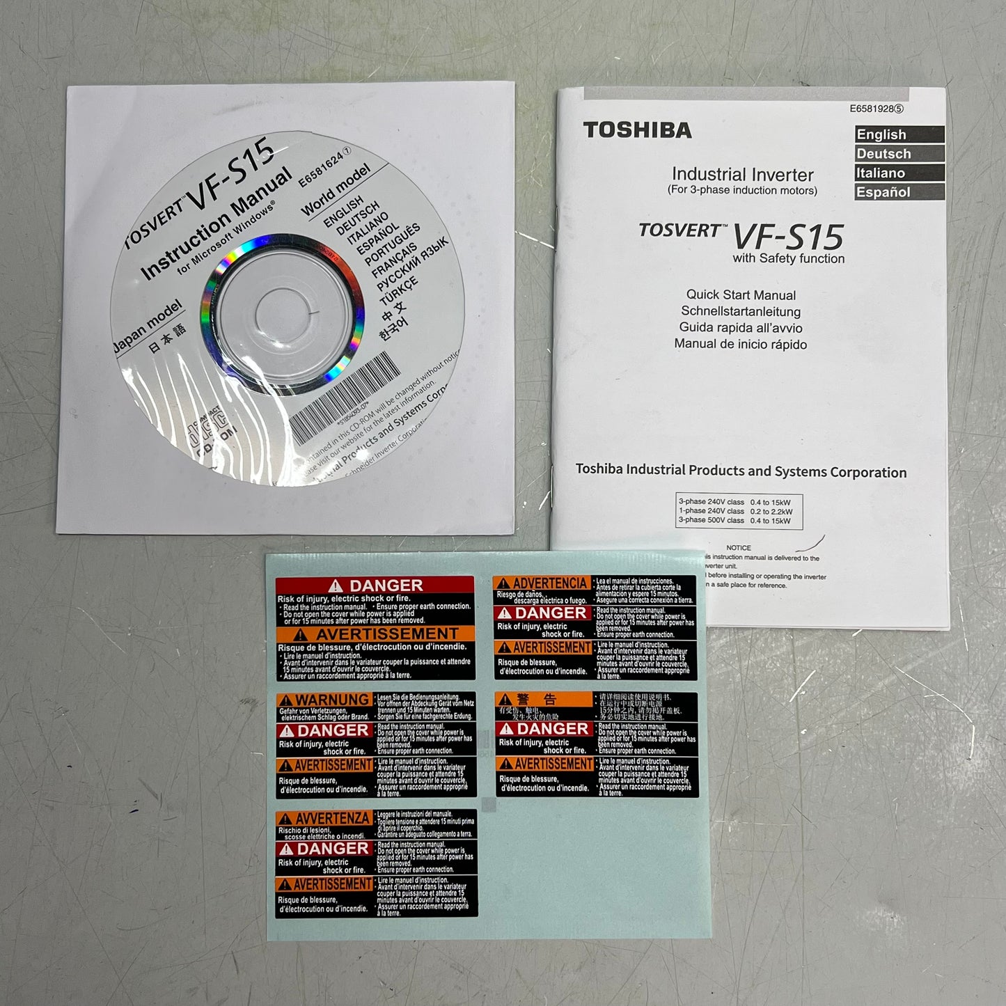 TOSHIBA Low Volt Adjustable Speed Drive S Series 230 Volt 10 HP VFS15-2075P|M-W1