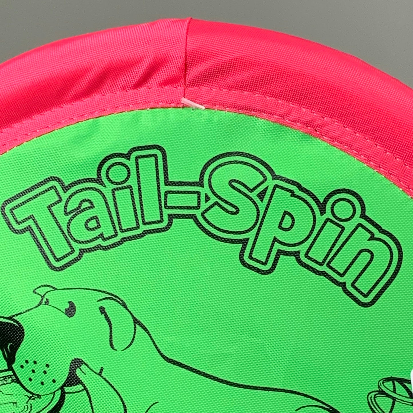 ZA@ BOODA Flexible & Durable Tail Spin Flyer Big Daddy 12" Pink/Green 07012 A