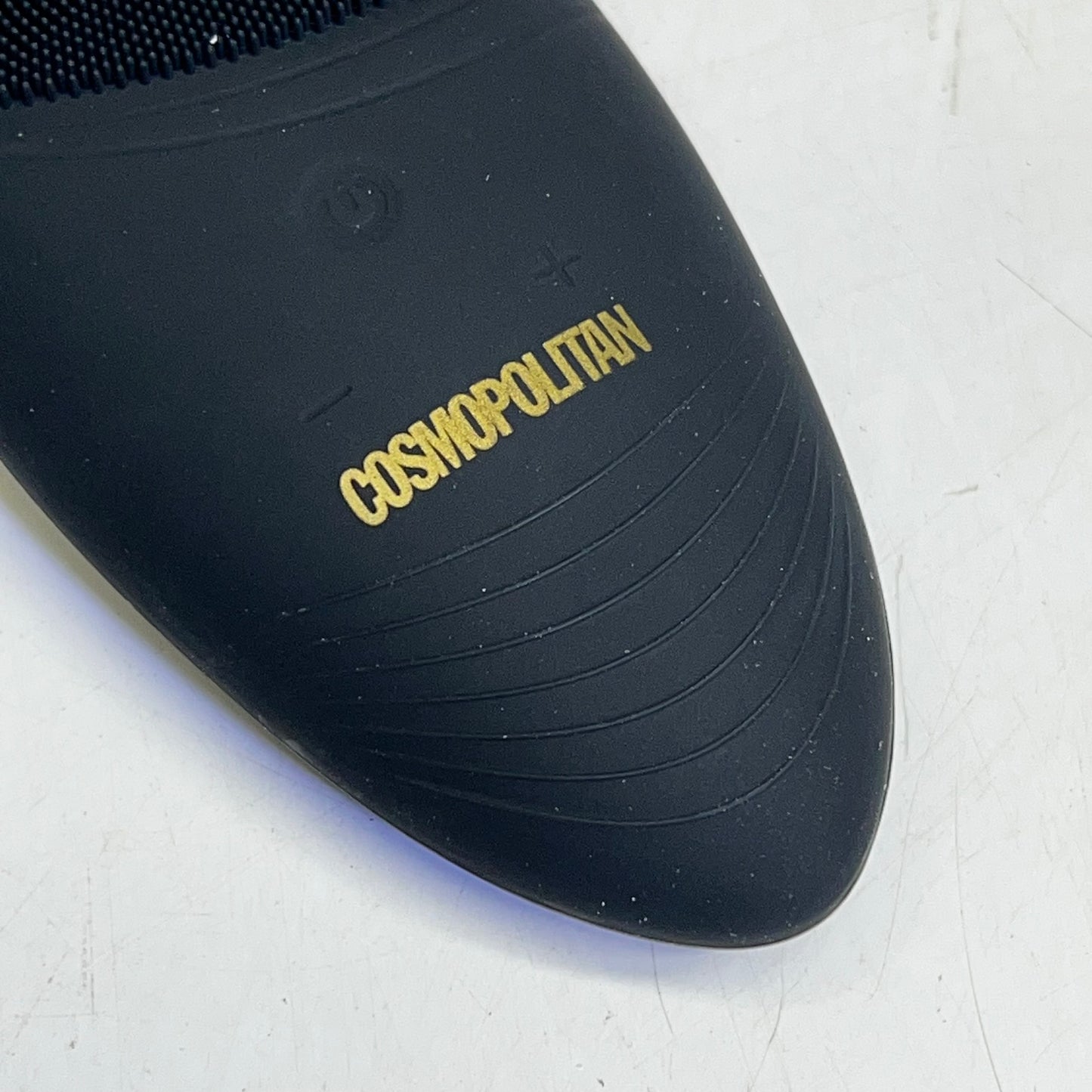 COSMOPOLITAN (2 PACK) Rechargeable Waterproof Silicone Face Scrubber Black 2021-7277