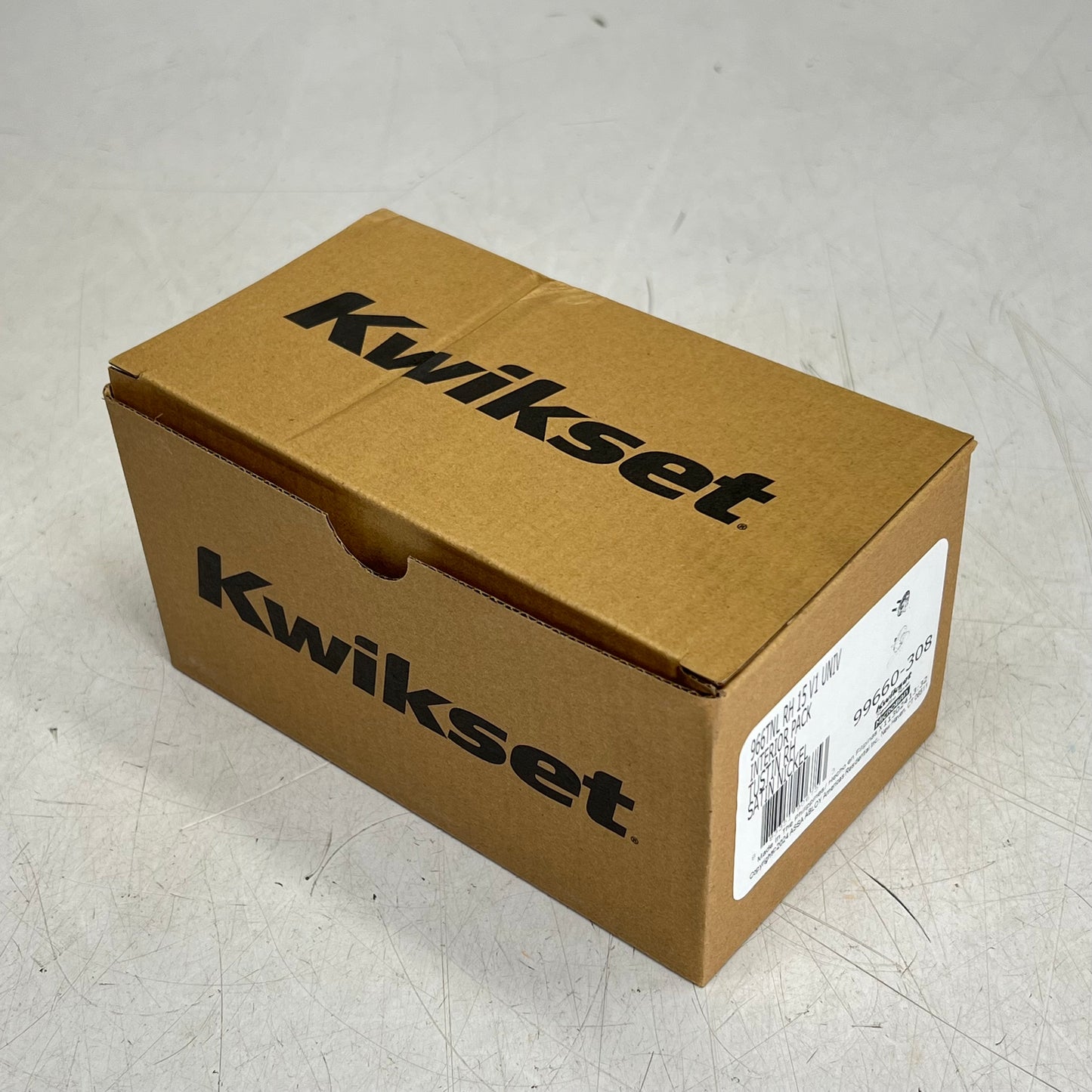 KWIKSET Tustin Trim Pack for 687 / 800 Handlesets Satin Nickel 99660-308
