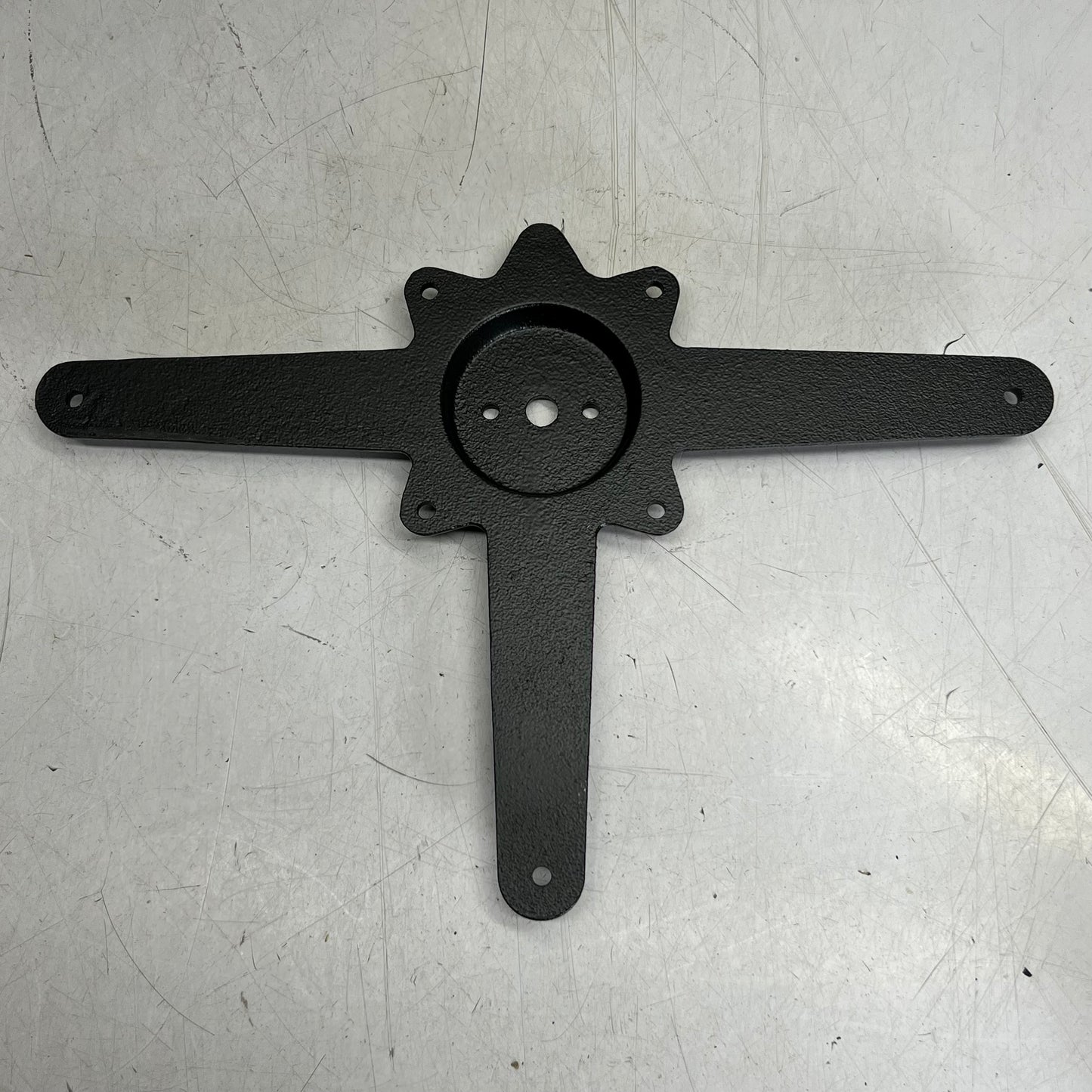 FLAT Auto Adjust PT23 Self-Leaving Table Bases Sz 21"L x 15.5"W, Black FBT2158A01 (New Other, Distressed Box)