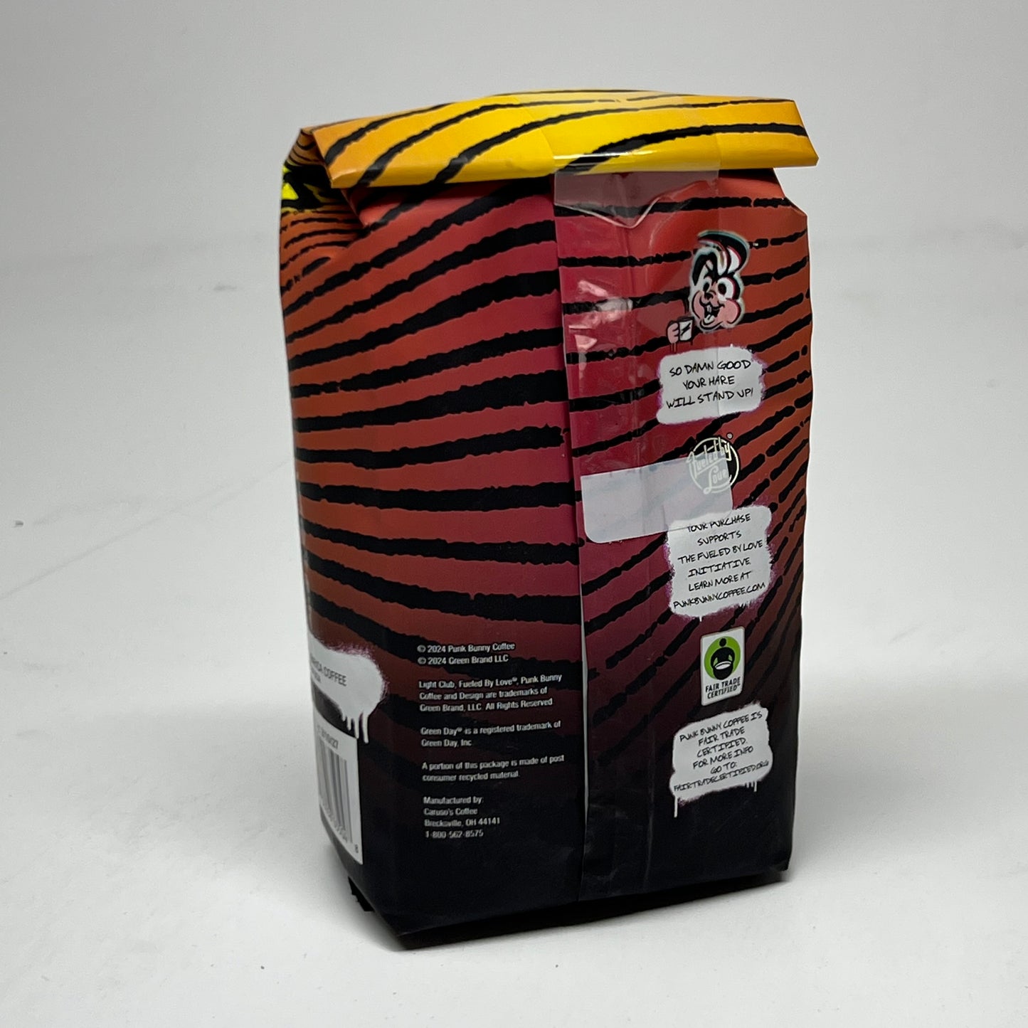 PUNK BUNNY COFFEE (6 PACK) Light Club, Light Roast Ground 12 oz. BB 02/27