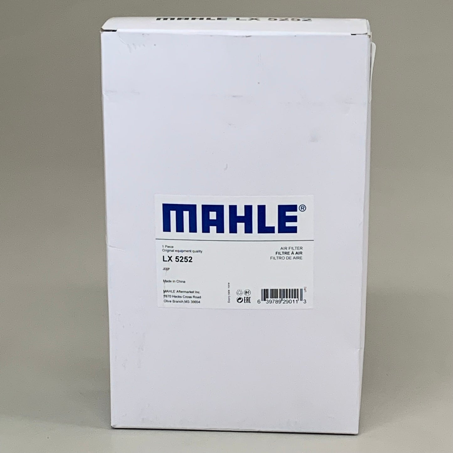 MAHLE Air Filter For Jeep LX5252
