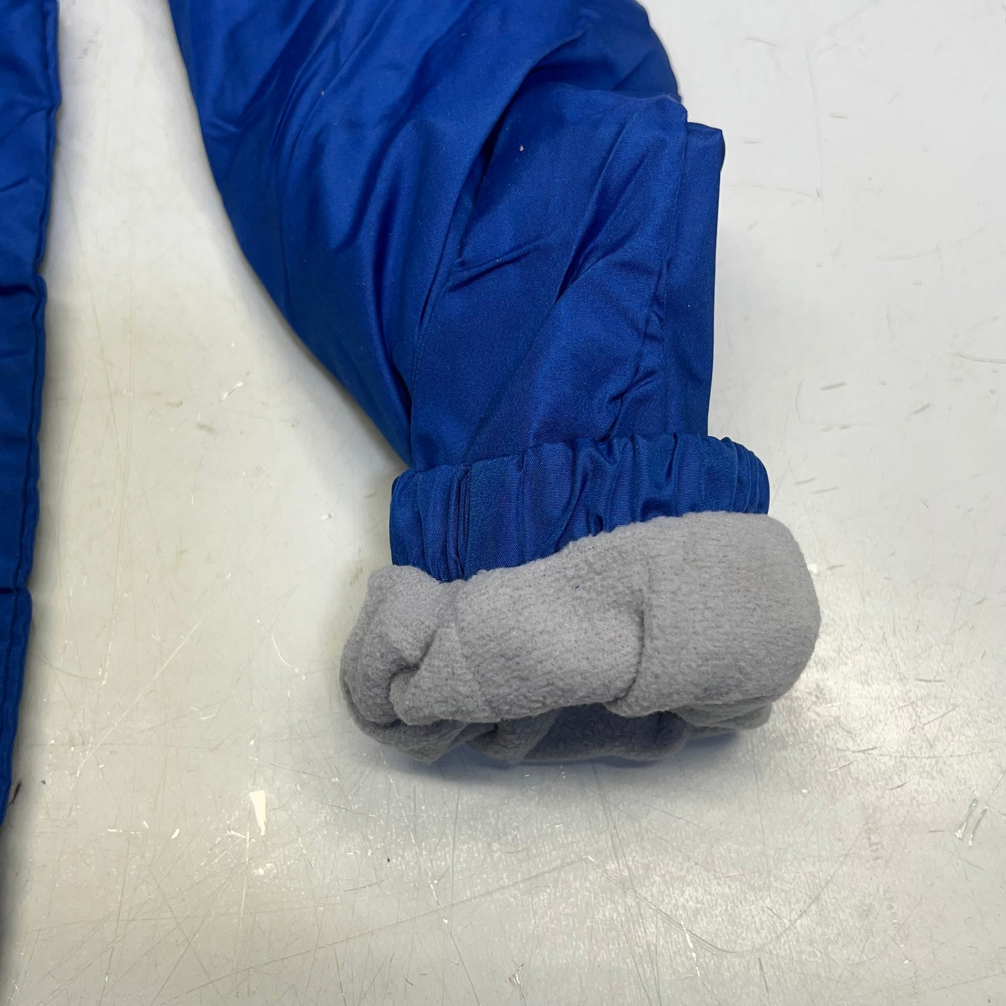 WHALES TAIL PERFORMANCE  Fleece Lined Windbreaker Jacket Boy's Sz 16/18 Blue