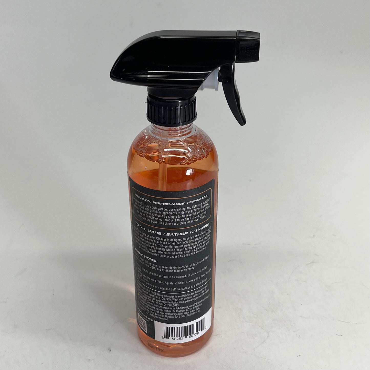 ZA@ JAY LENO'S GARAGE (2 PACK) Total Care Leather Cleaner Gentle Formula  16 fl oz