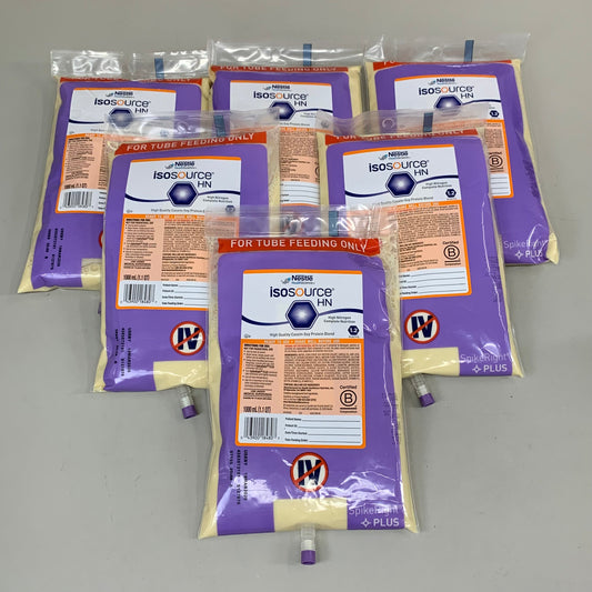 ZA@ NESTLE (6 PACK) Health Science Isocource High Nitrogen Nutrition 1 L BB 03/26 D
