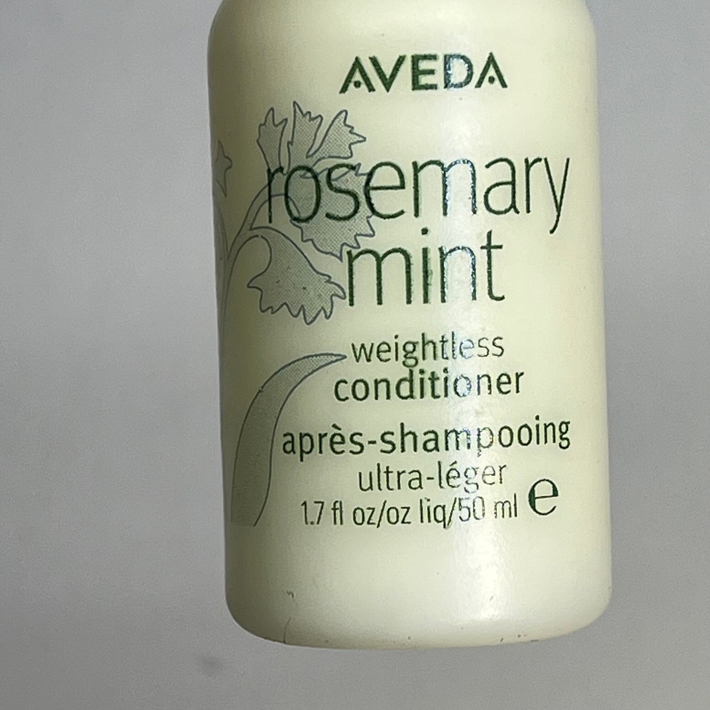 AVEDA (3 PACK) ROSEMARY MINT Weightless Conditioner Conditioner 1.7 Fl Oz White