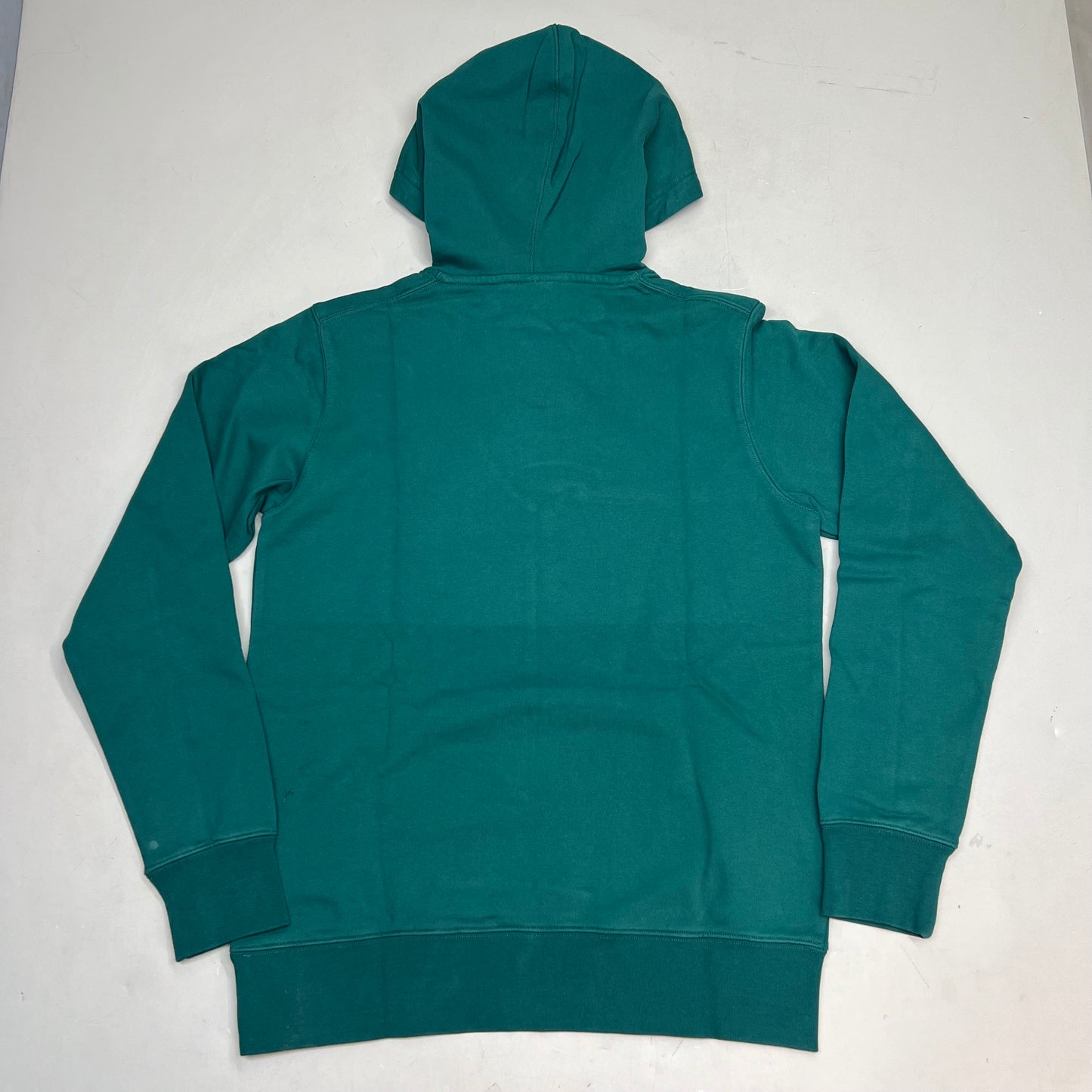 MONSTERCAT Hooded Drawstring Sweatshirt W/ Velvet Logo Men's Sz S Emerald Green