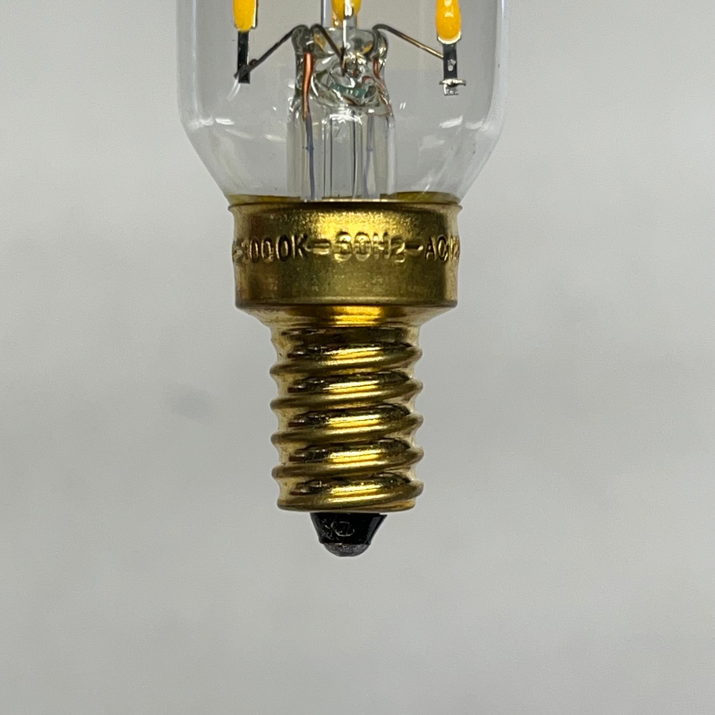 LEOOLS (6 PACK) Dimmable Led Edison Candelabra Bulb E12 3000K Clear/Soft White