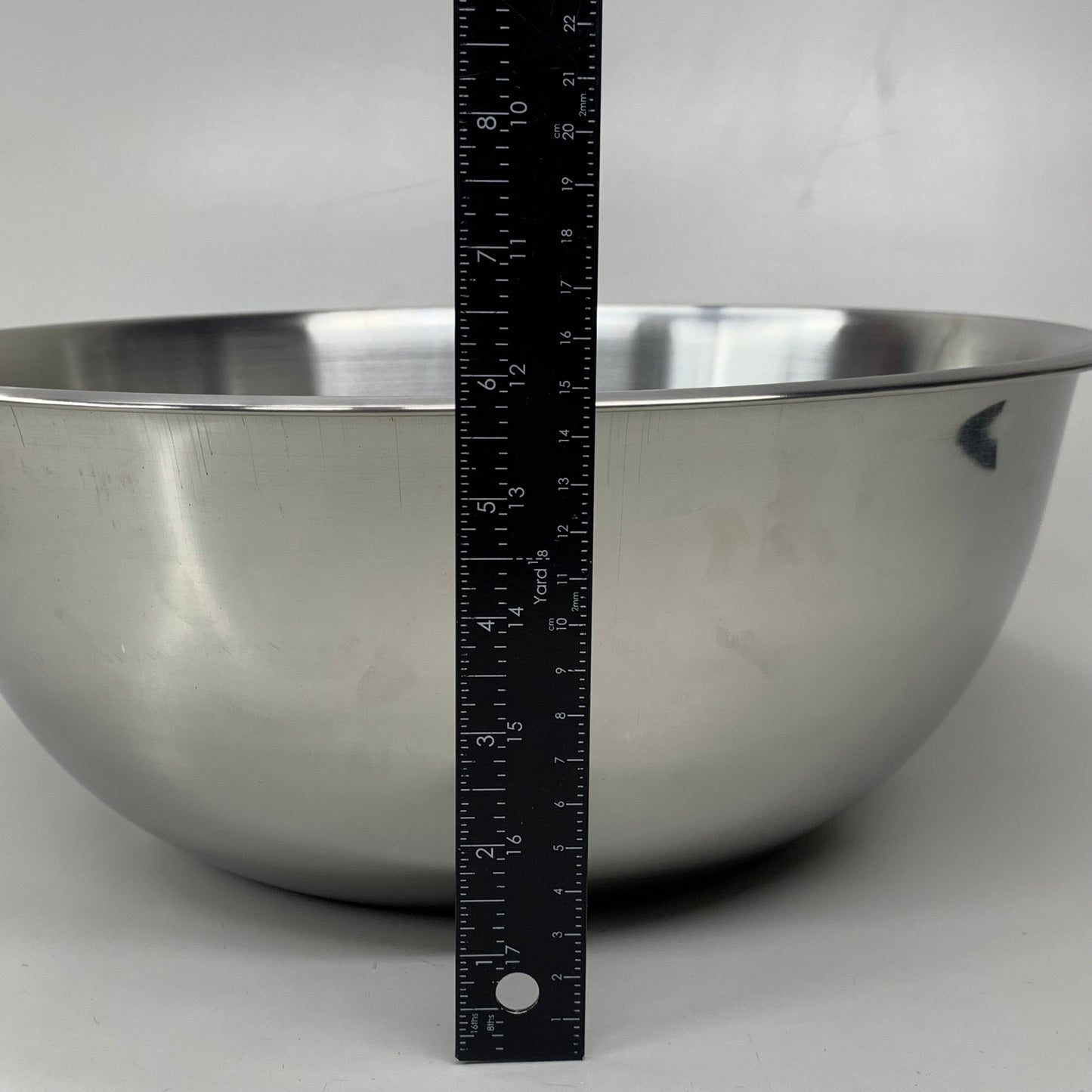 WINCO (12 BOWLS) 13 Quart Heavy Weight Stainless Steel Mixing Bowl MXBH-1300