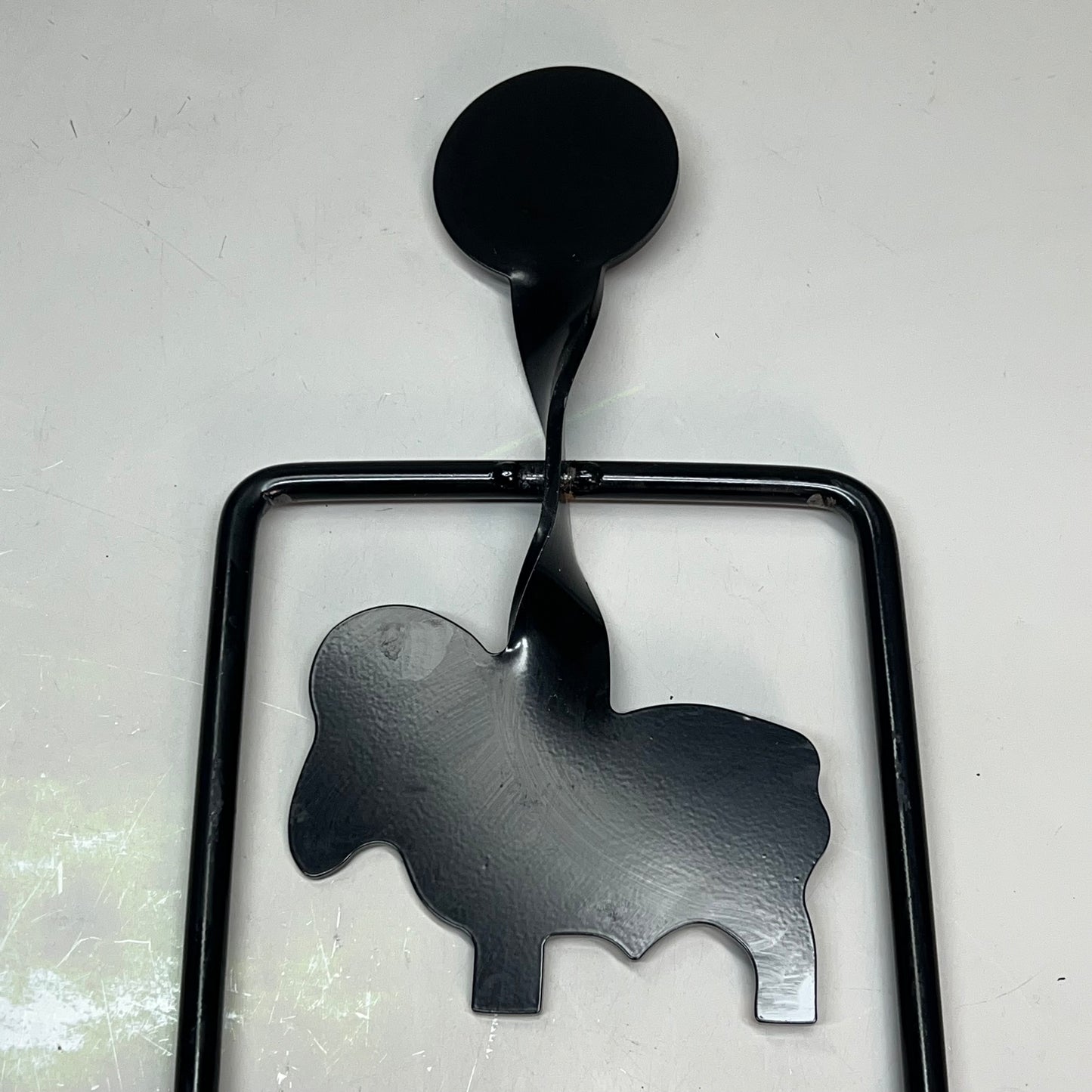 TAYLOR TARGETS  Animal Silhouette Steel Spinning Target .22 Caliber 1-3″ Upper