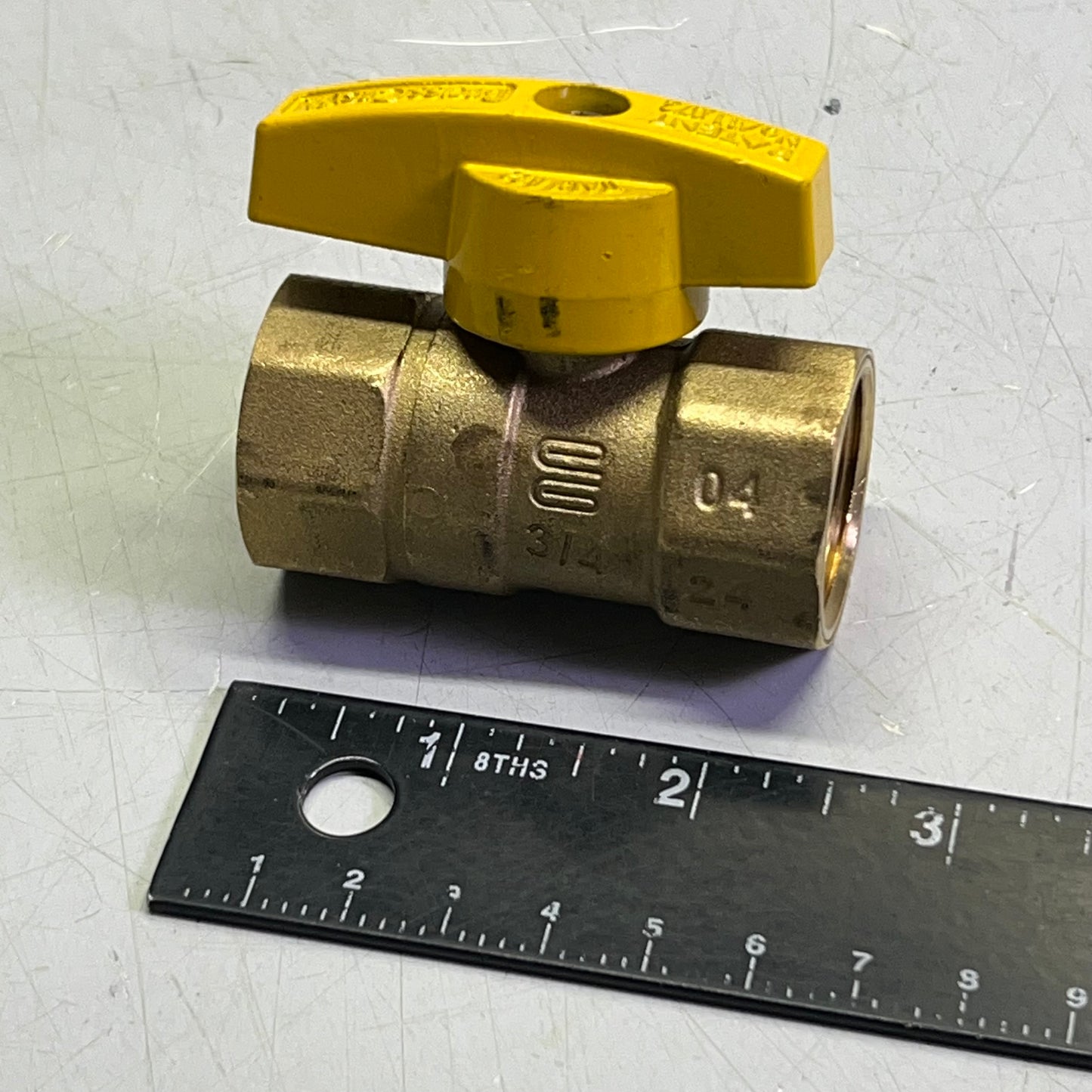 BRASS CRAFT 1/2 PSI BRS Gas Ball Valve
