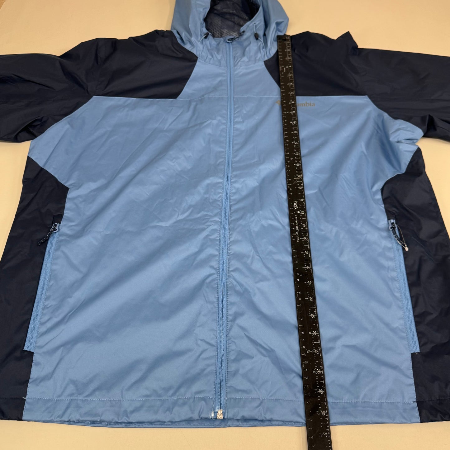 COLUMBIA Inner Limits III Jacket Mesh Lined Men's Sz XXL Skyler/Navy New No Tags