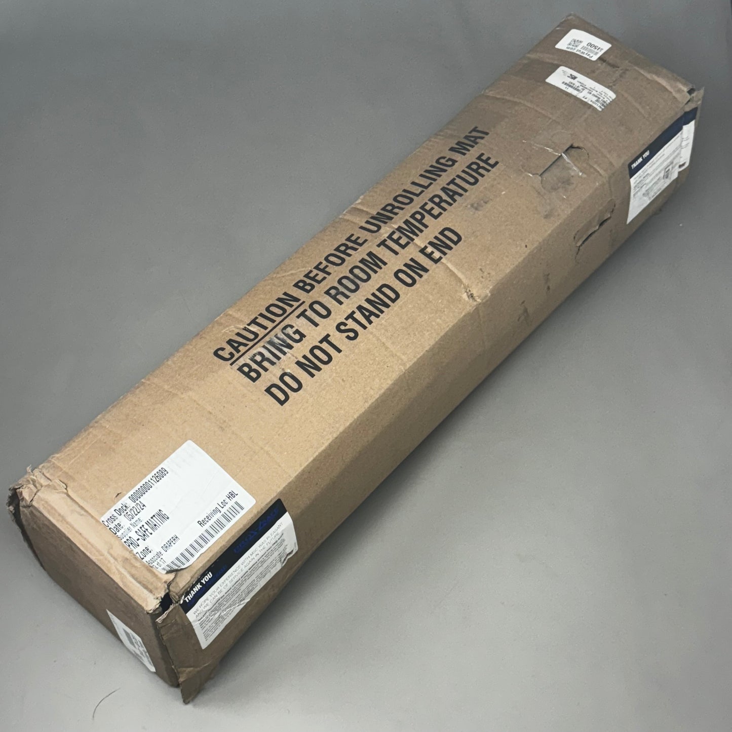 PRO-SAFE Anti-Fatigue Drainage Mat 4'x3'x7/8" CFR Rubber Heavy Duty 40631392