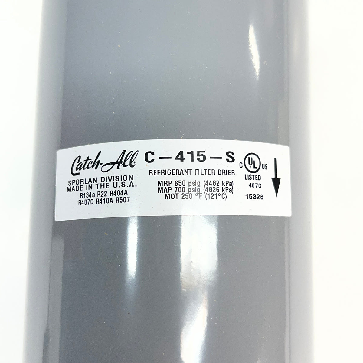 CARRIER Catch All Liquid Line Filter  5/8" ODF Solder 7-18 Ton C-415-S 401610-A