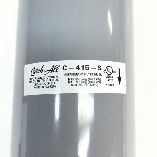 CARRIER Catch All Liquid Line Filter  5/8" ODF Solder 7-18 Ton C-415-S 401610-A