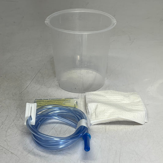 MEDEGEN (50 PACK) Enema Set Bucket 1500 ml / 60" Tubing Single Use Non Sterile 2560