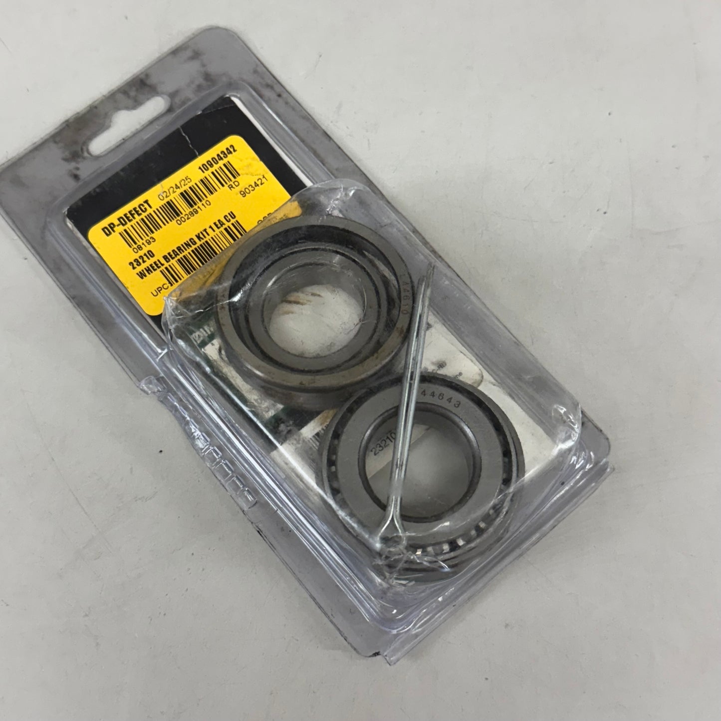 ZA@ CURT Trailer Wheel Bearing Replacement Kit 1" 23210 (As-is- Distressed Packaging/ Missing Parts)