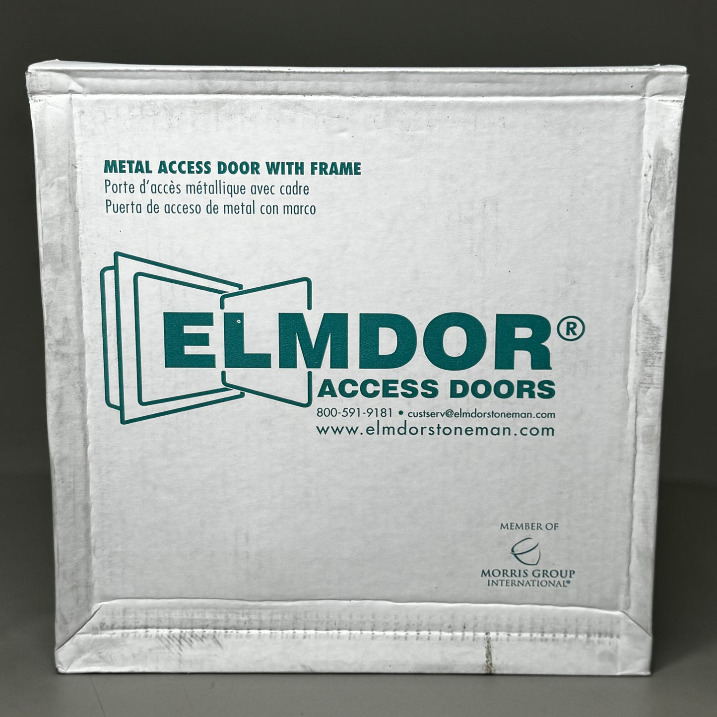 ELMDOR Fire Rated Metal Access Door Prime Coat w/ Cylinder Lock 14x14 FR14X14PC-CL