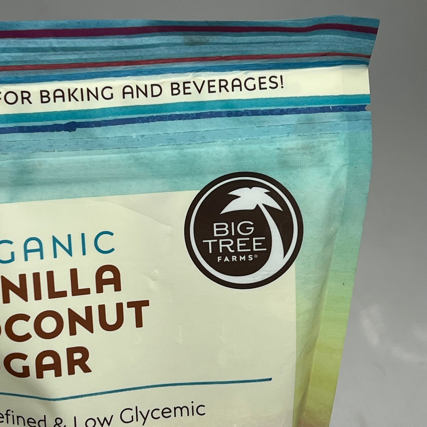 BIG TREE FARMS (3 PACK) Vanilla Coconut Sugar Unrefined 14 Oz Brown BB 08/28