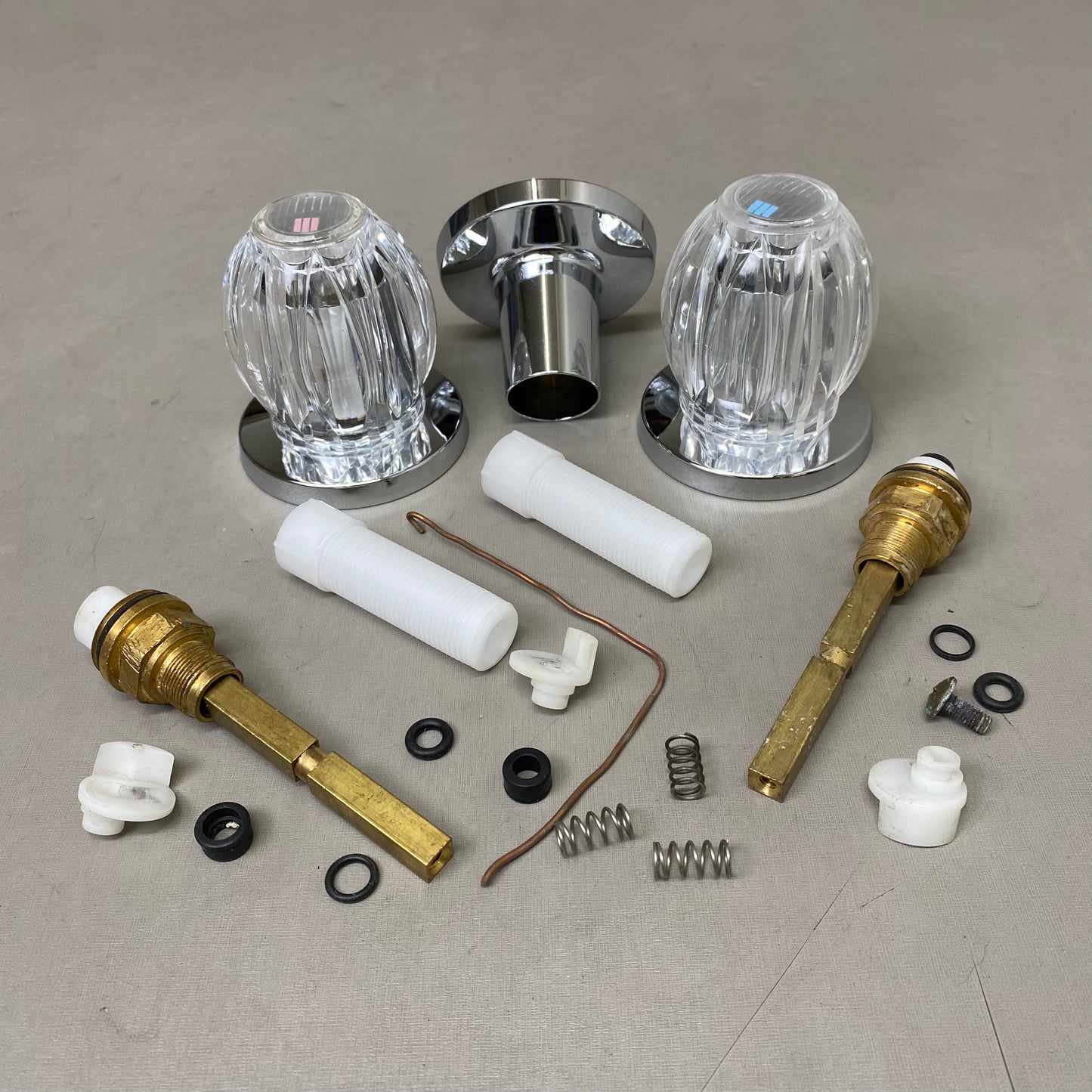 JERICH (9 PCS) Rebuild Valve Repair Kit Sterling (Distressed Package) Clear RK5036-2