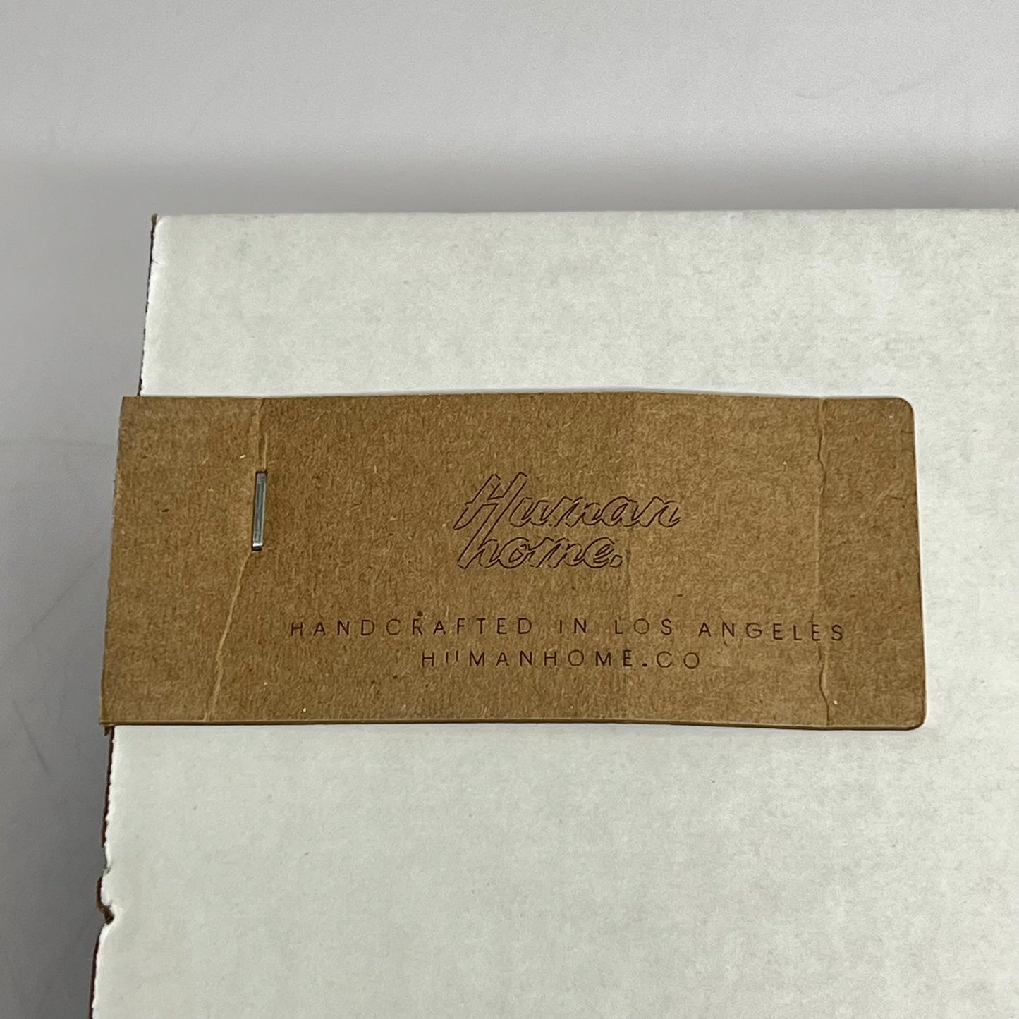 HUMAN HOME Odis Sconce Handcrafted Design  7.9" Black Ebonized Oak Warm Light