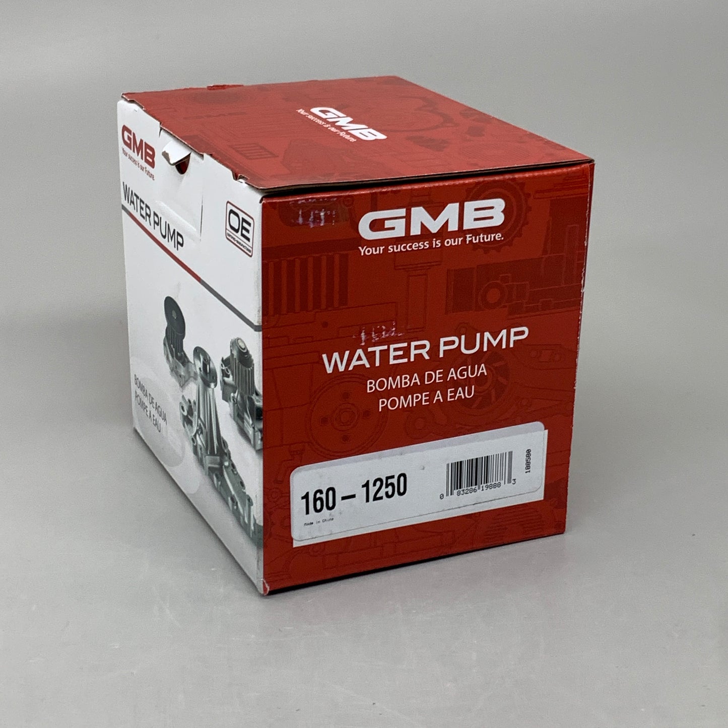 GMB Aluminum Engine Water Pump for Subaru/Scion/Toyota Vehicles 188580 160-1250