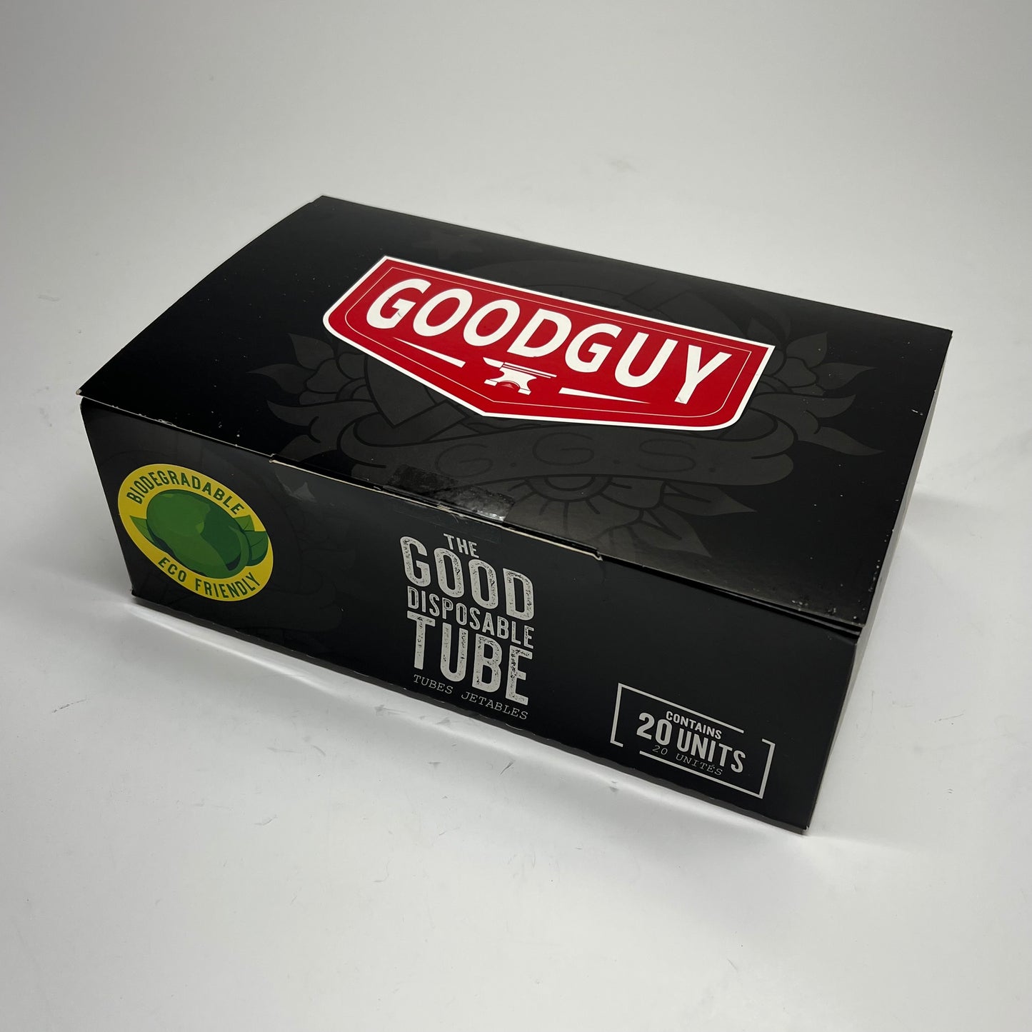 THE GOOD GUY SUPPLIES (20 PACK) Biodegradable Disposable Tattoo Tubes Magnum 07