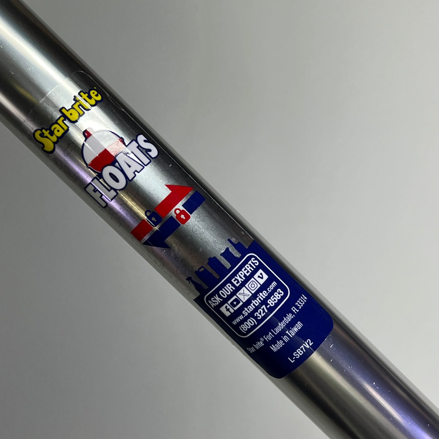 STARBRITE Big Boat Extending Handle Aircraft Grade 10' Black/Silver 74-40005