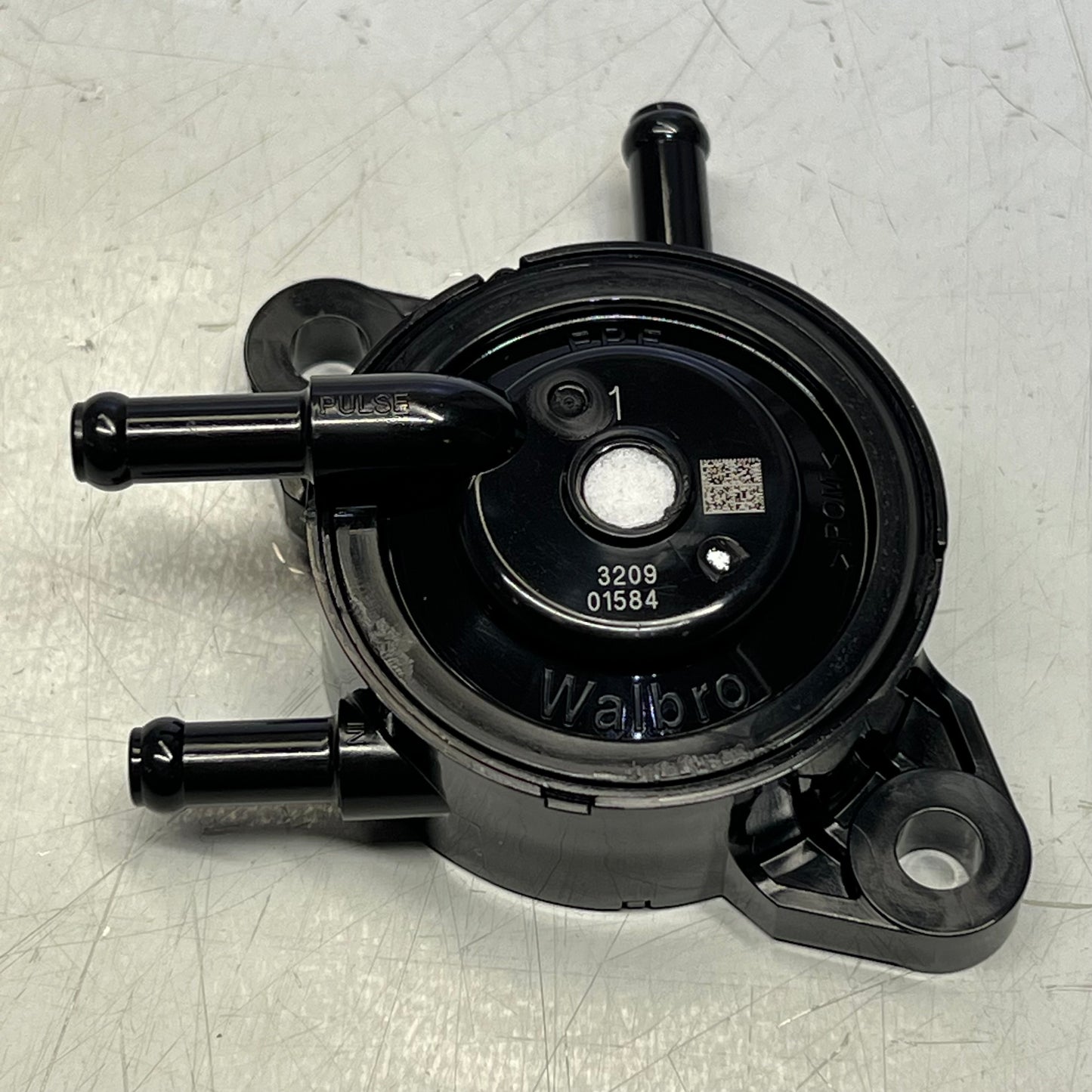 EZGO SVC Fuel Pump Pulse Genuine OEM Fits 1/4" Fuel Line Black 602061