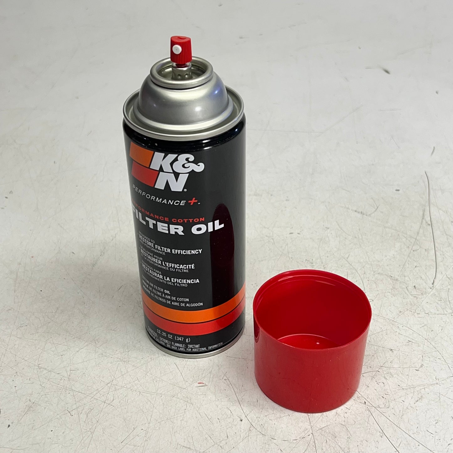 K&N (2 PACK) Aerosol Air Filter Oil Improve Air Filter Performance  12.25oz