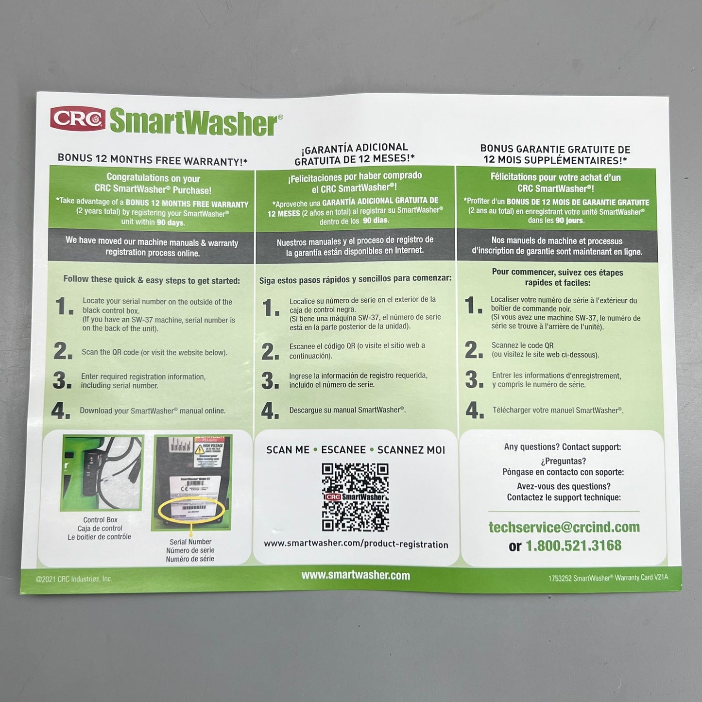 CRC SMARTWASHER BioRemediating Parts Washing System Model 23  w/ Ozzy Juice SW-4