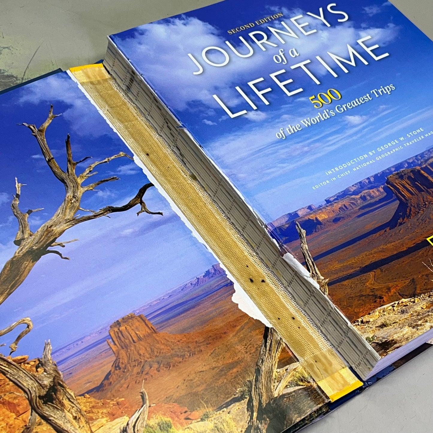 NATIONAL GEOGRAPHIC Journeys Of A Lifetime 2nd Edition Hardcover (Used)