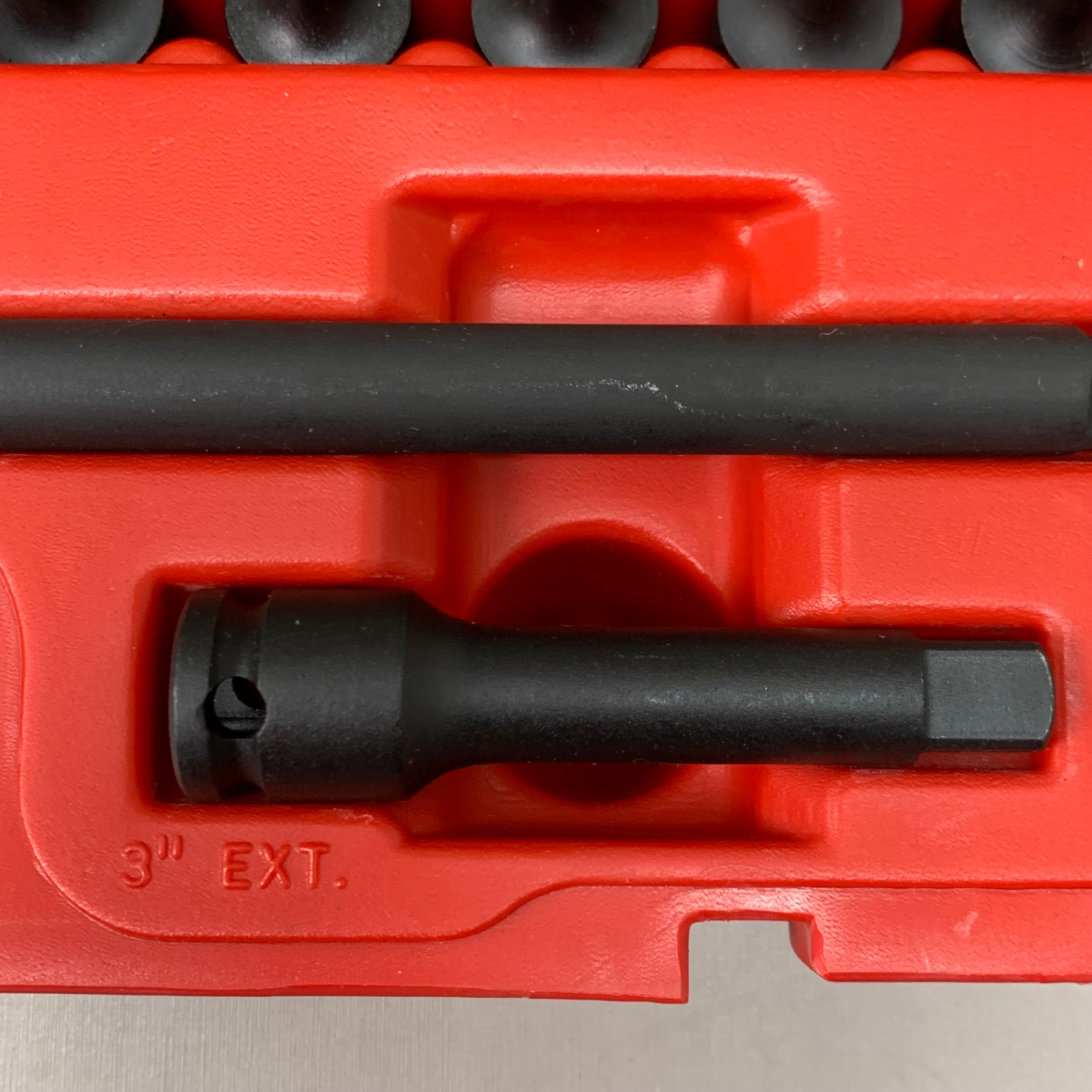 SUNEX Tools 3/8 Drive Master Impact Socket 80 Piece Set W/ Hard