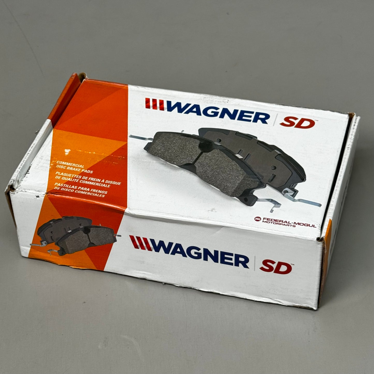 WAGNER SD SevereDuty Disc Brake Pad Set 7" x 2" Black SX1334A