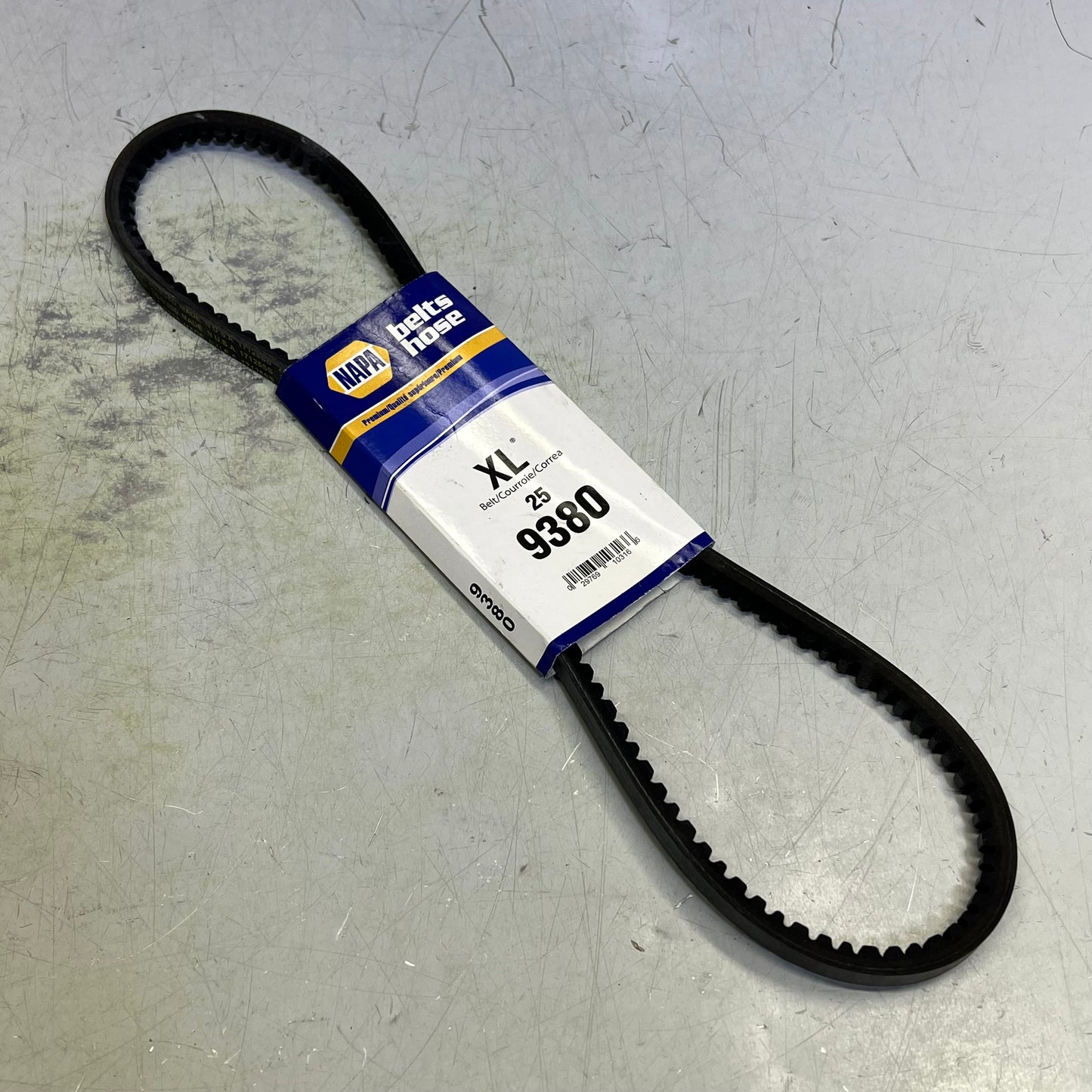 NAPA EPDM High Capacity Notched V-Belt HC50 15/32" x 38 5/8" Black 259380