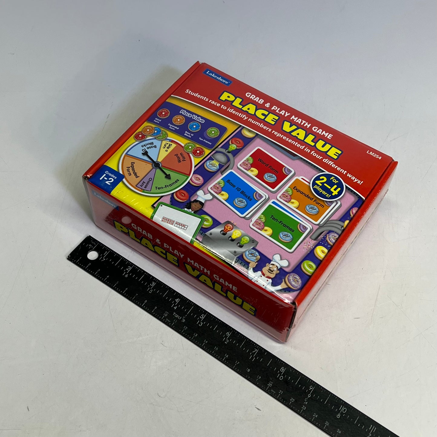 LAKESHORE  Easy To Play Learning Place Value Grab & Play Game Grade 1-2 LM254