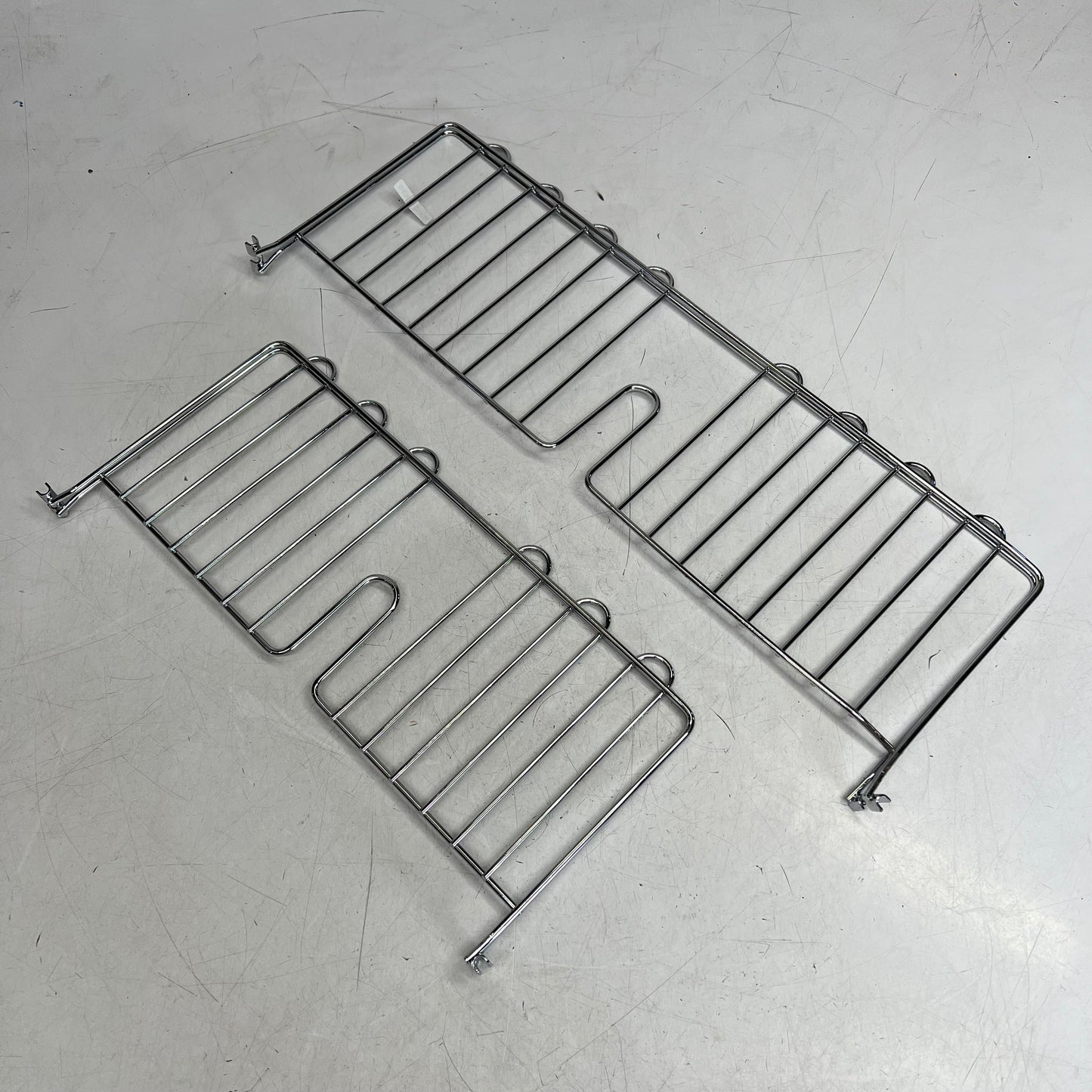 REGENCY (20 PACK) Shelf Divider Commercial Shelving  24"x8" Chrome EC24DVDR