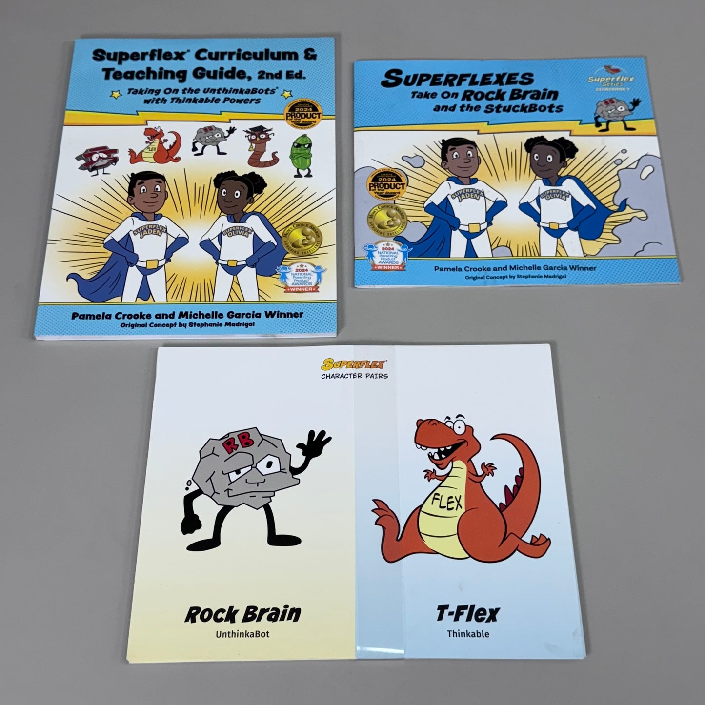 SUPER FLEX SERIES 2nd Edition Kit Curriculum Storybook & Visuals Set of 3 6999