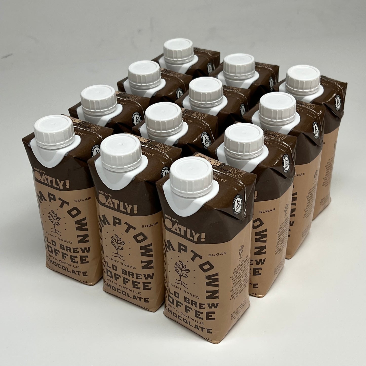 STUMPTOWN (12 PACK) Cold Brew W/ Oatly Chocolate Flavor 11 Fl Oz BB 01/27 (As-Is)