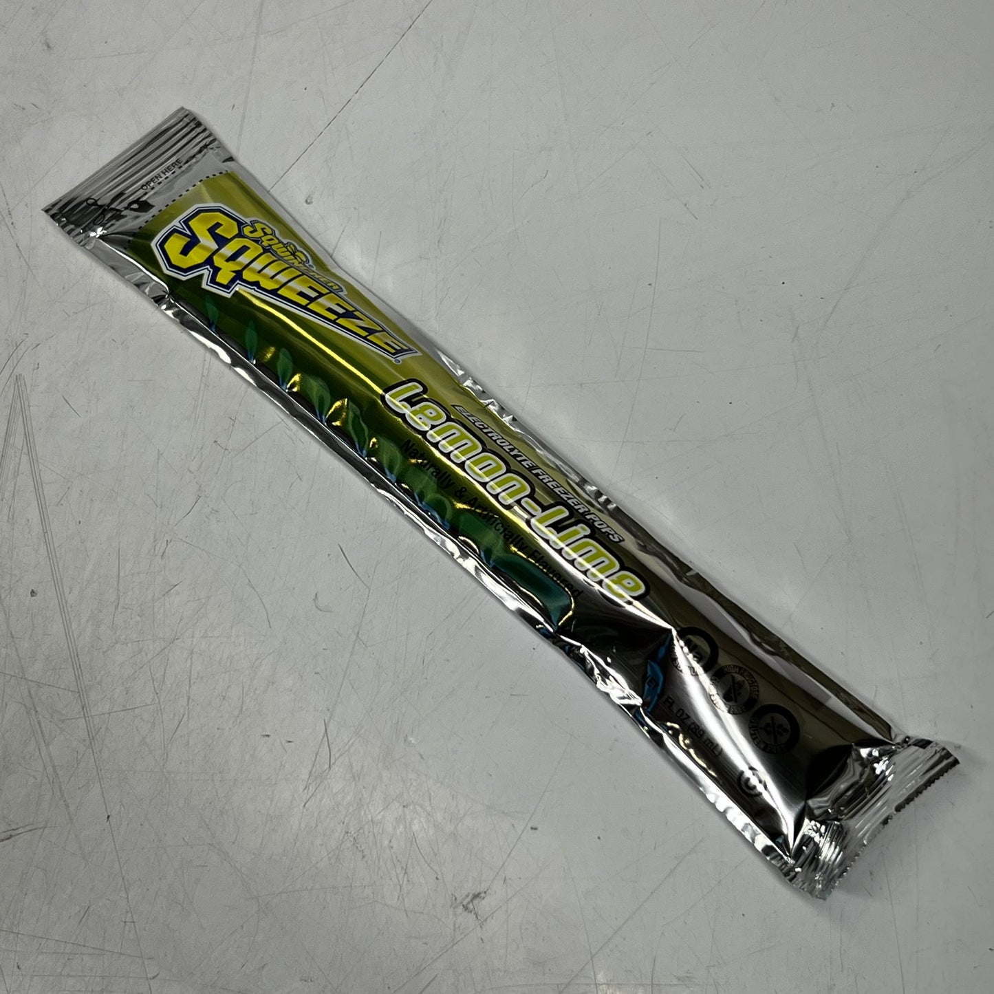 ZA@ SQWEEZE (10 PACK) Electrolyte Freezer Pops 3 fl oz.