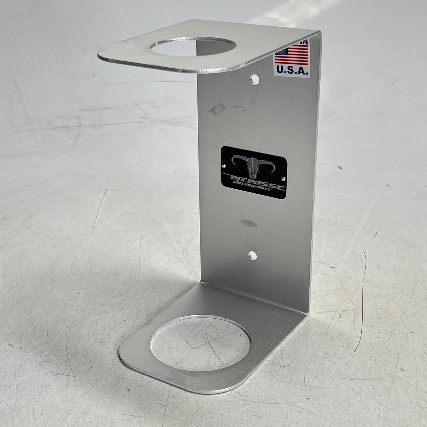 PIT POSSE Oil Funnel Holder Rack Aluminum Silvers Finish PTM-PP3364