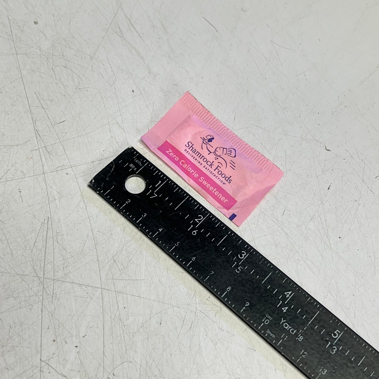 ZA@ SHAMROCK FOODS (2000 PACK) Single Serve Sugar Substitute Packets Pink (As-Is)